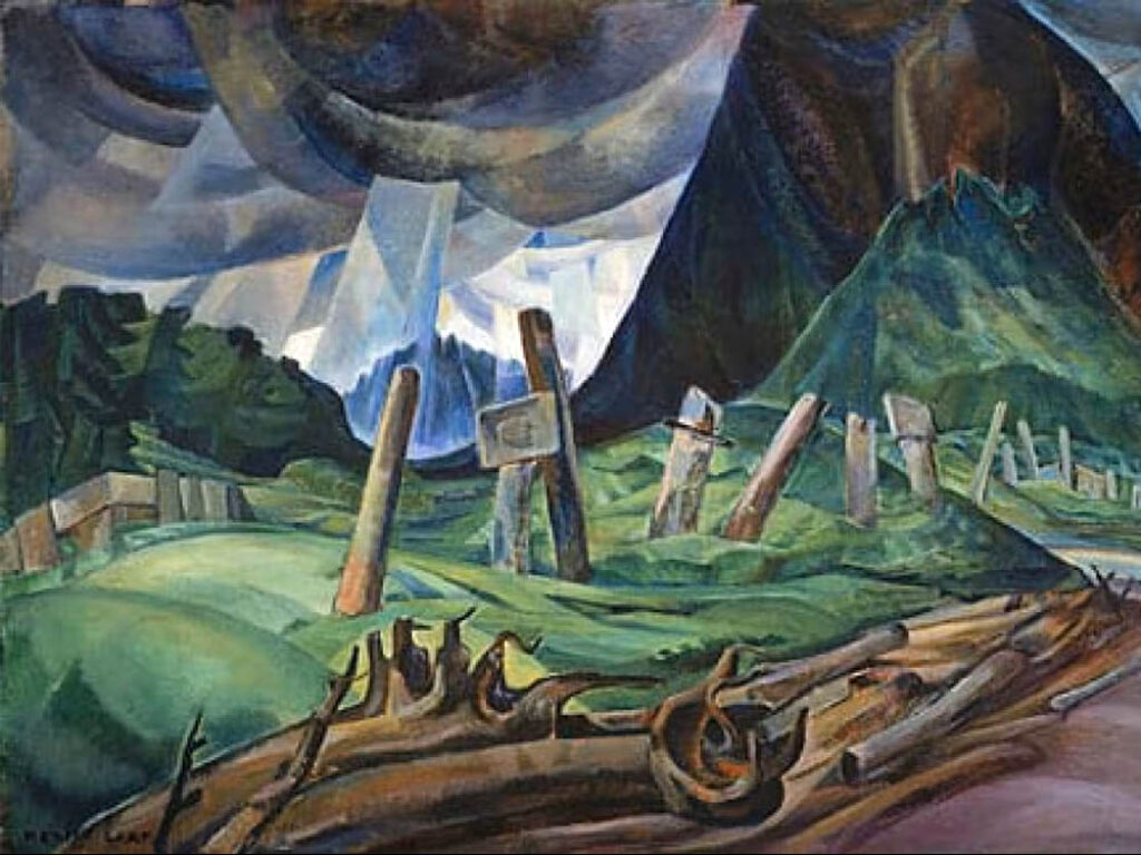 Emily Carr: "Vencida" (1930).