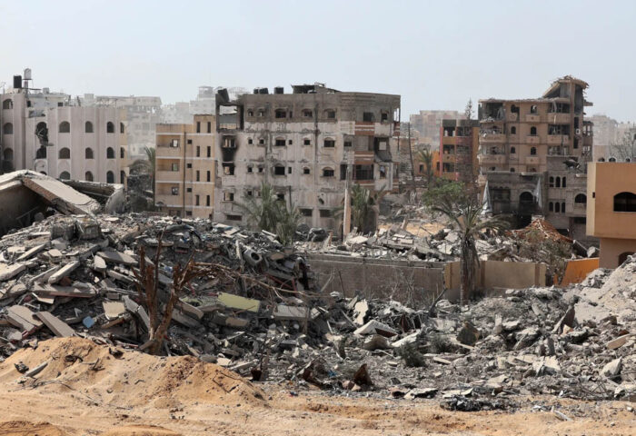 Gaza tras la ofensiva israelí. 3 de octubre de 2025. Foto: AP