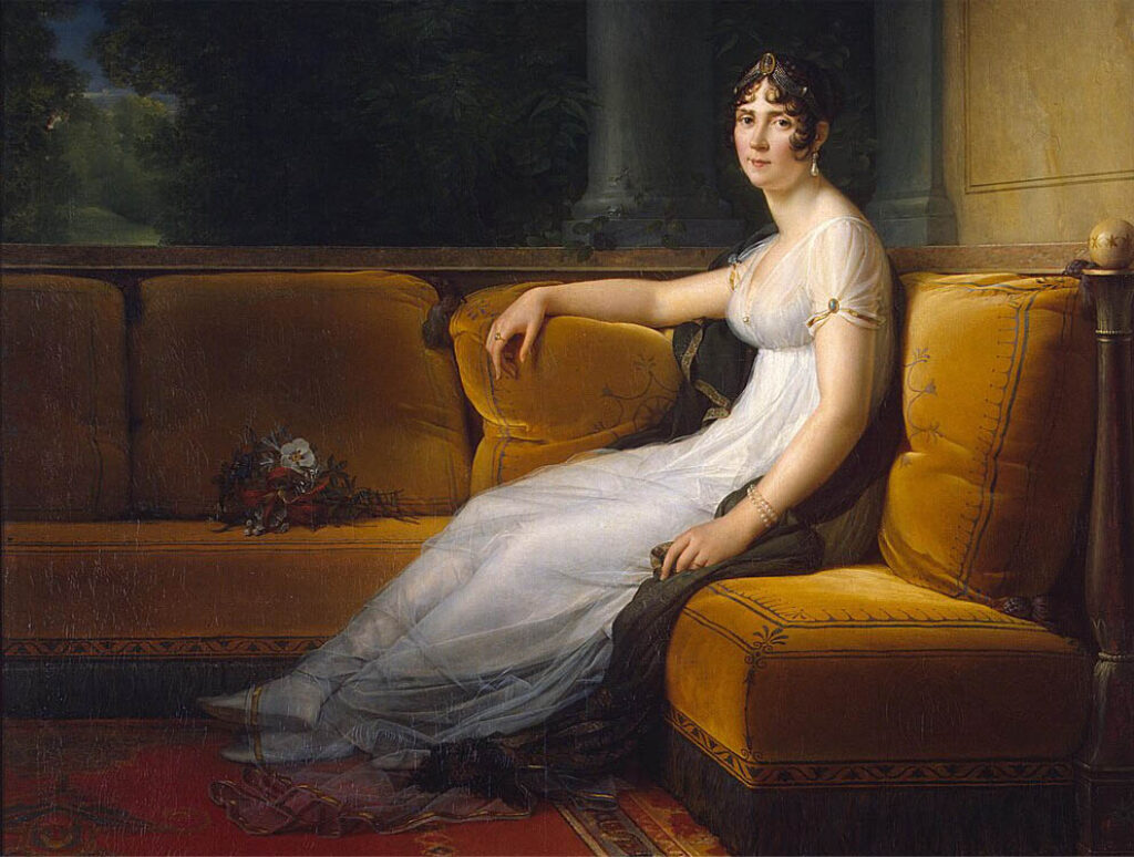 Retrato de Josephine de Beauharnais en 1801.