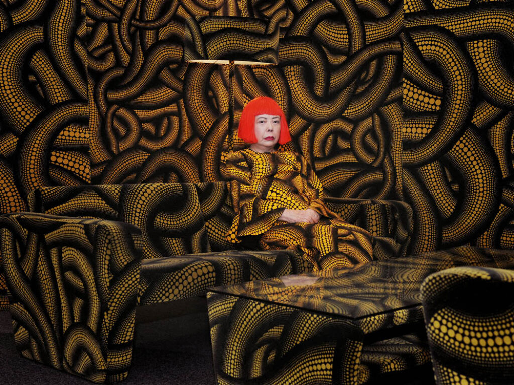 Yayoi Kusama: "El árbol amarillo" (2002).