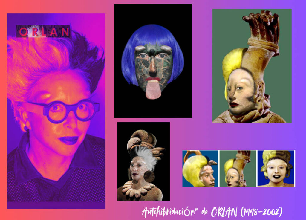 ORLAN; "Autohibridación" (1998-2002).