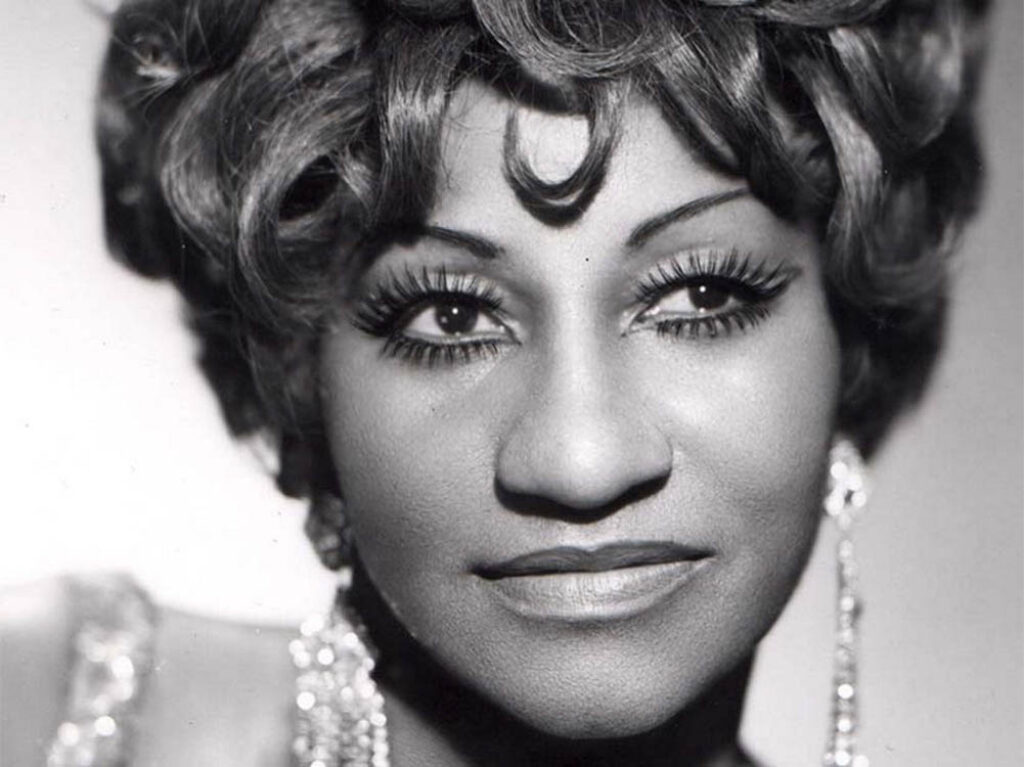 Celia Cruz en los años cincuenta.