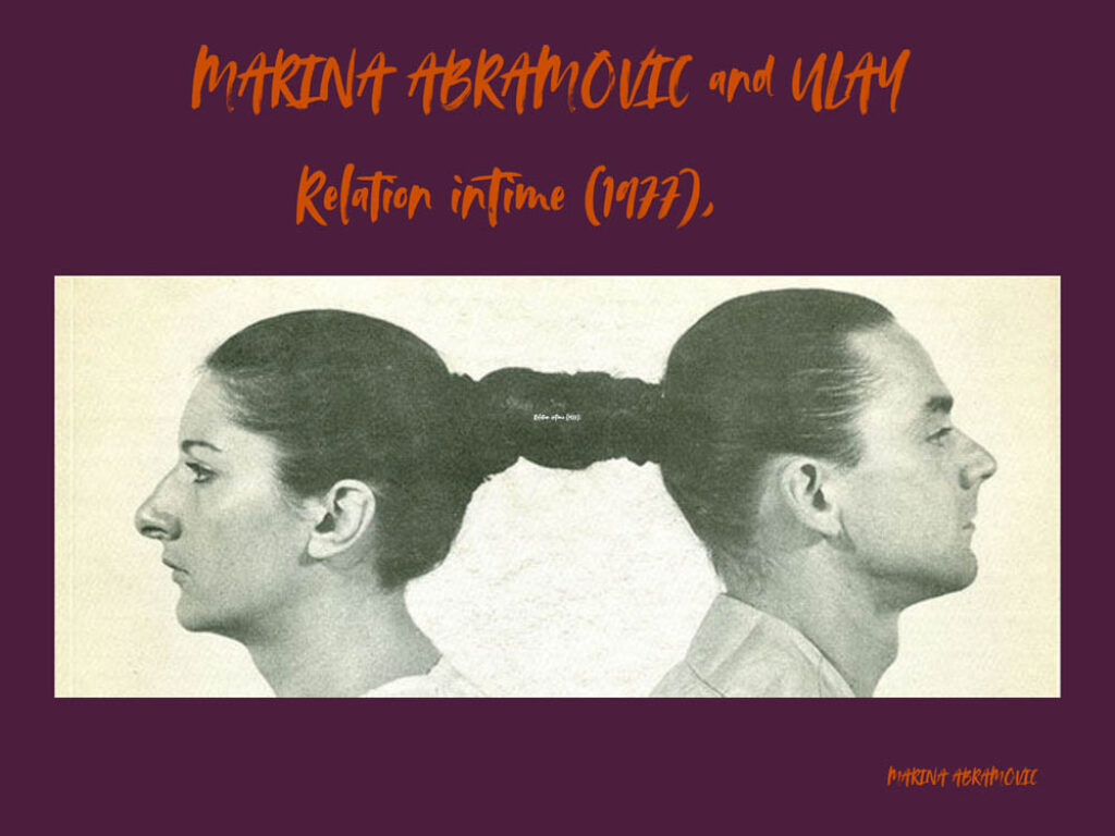 Marina Abramović y Ulay