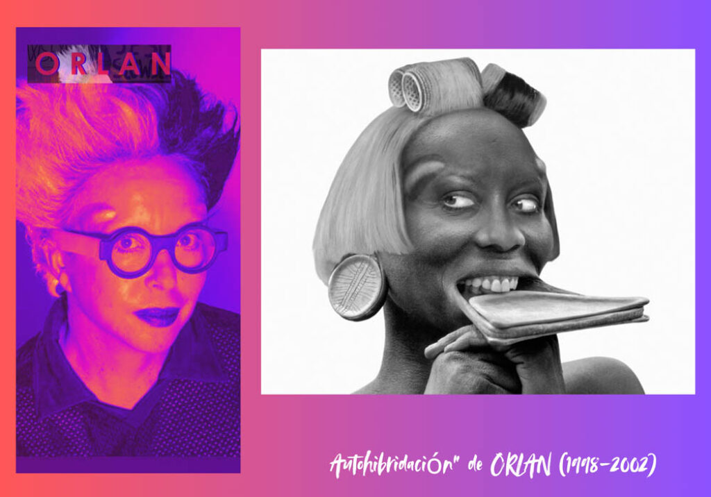 ORLAN; "Autohibridación" (1998-2002).