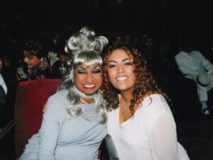Celia Cruz junto a La India.