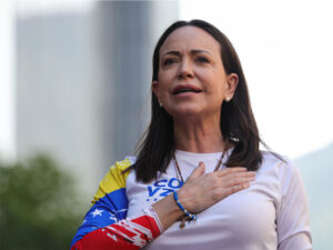 María Corina Machado, Premio Nobel de la Paz 2025.