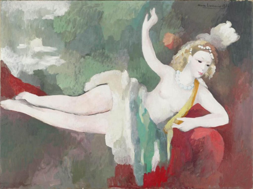 Marie Laurencin: "Bailarina acostada" (1937).