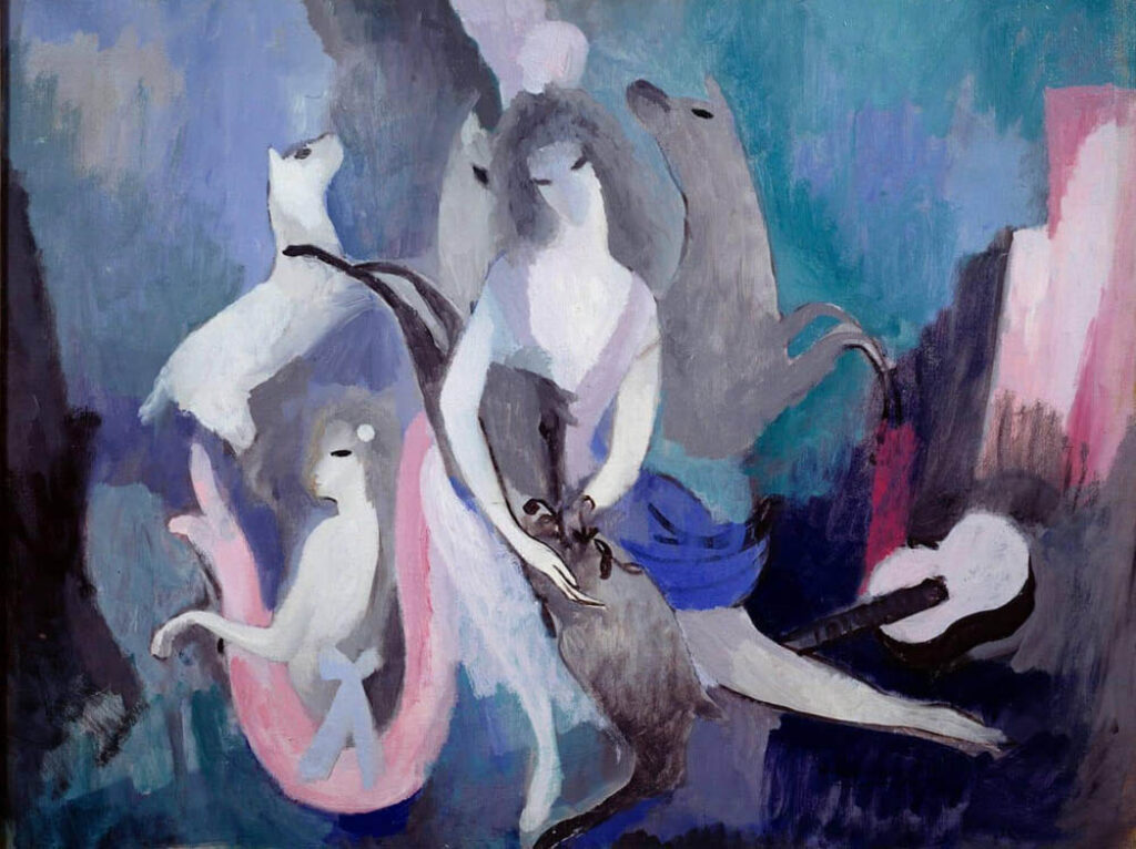 Marie Laurencin: "El ciervo" (1923).