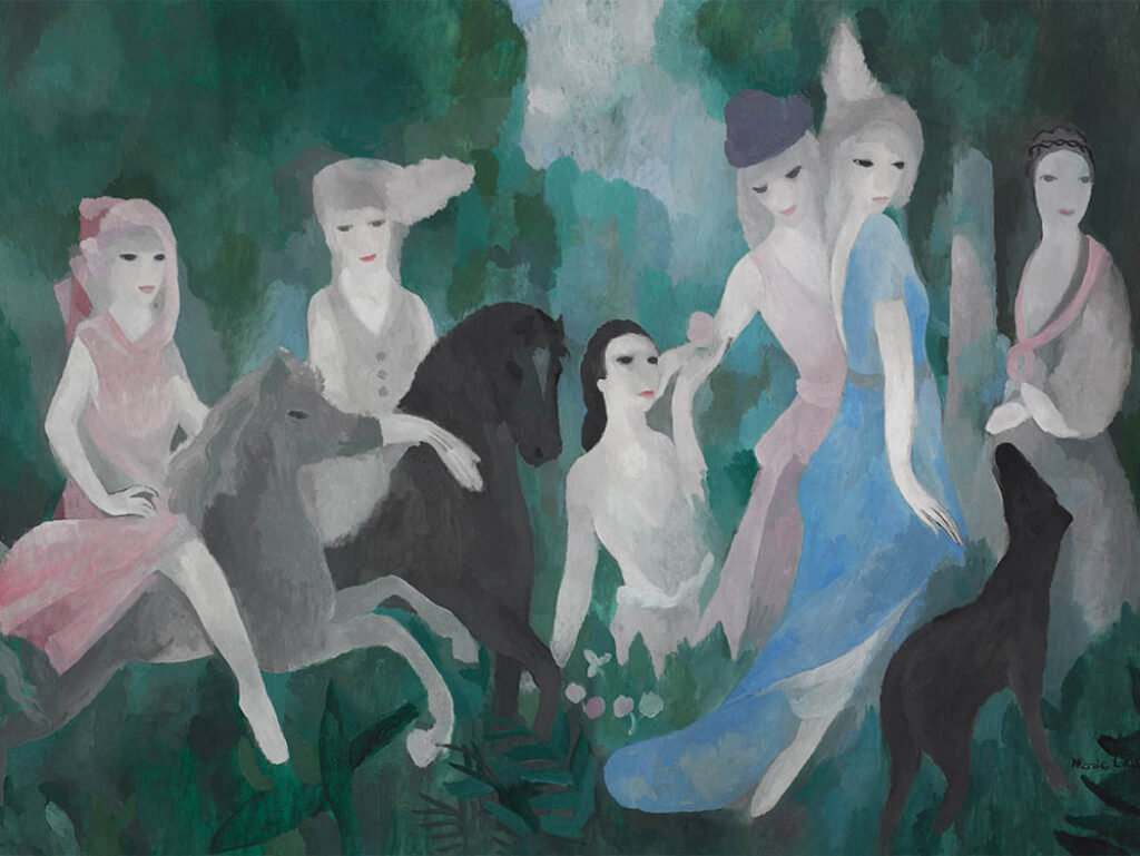 Marie Laurencin: "La vida en el castillo" (1925).