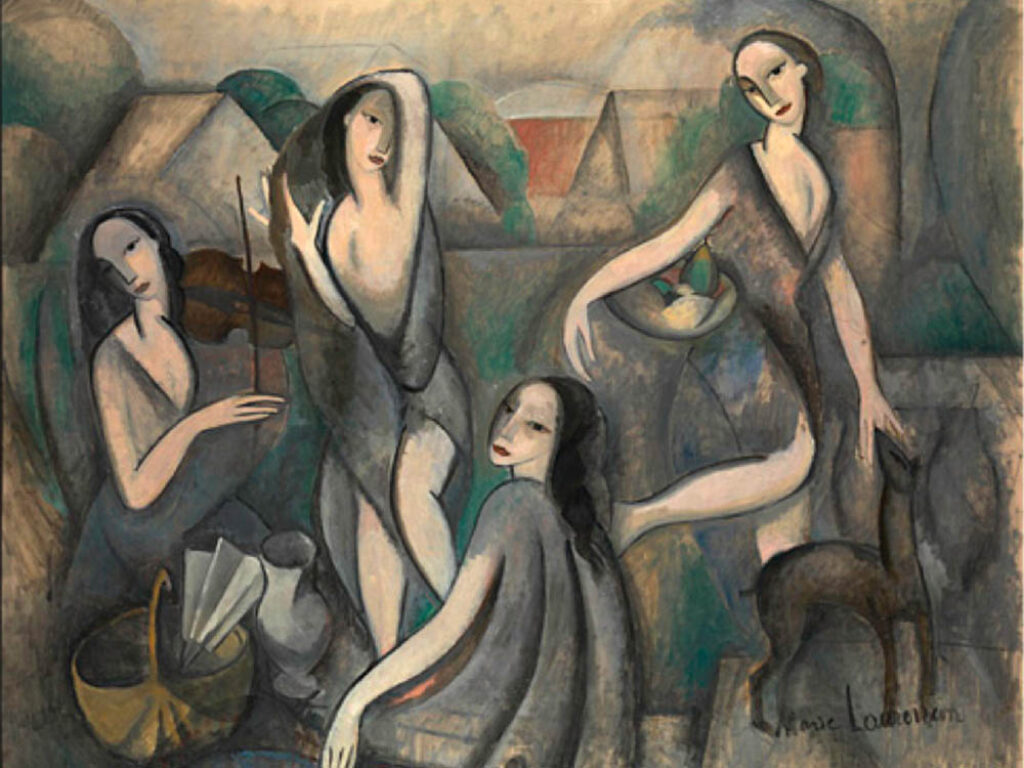 Marie Laurencin: "Las jovencitas" (1910-1911).