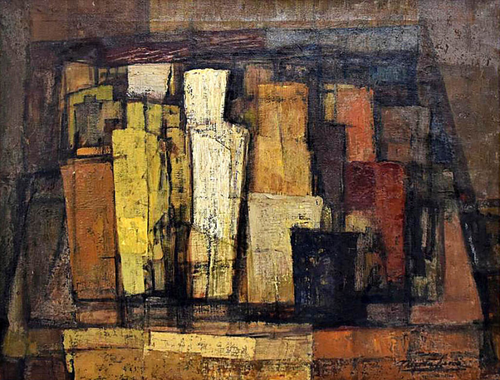 Mirta Cerra; "Construcción" (1959).
