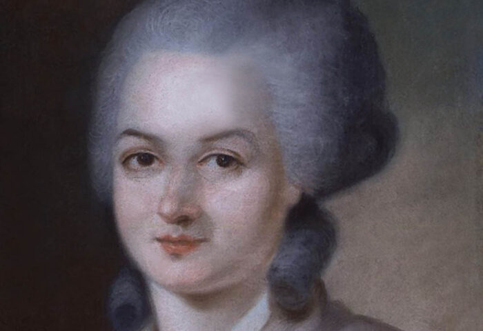 Olympe de Gouges (1748-1793), precursora del feminismo.