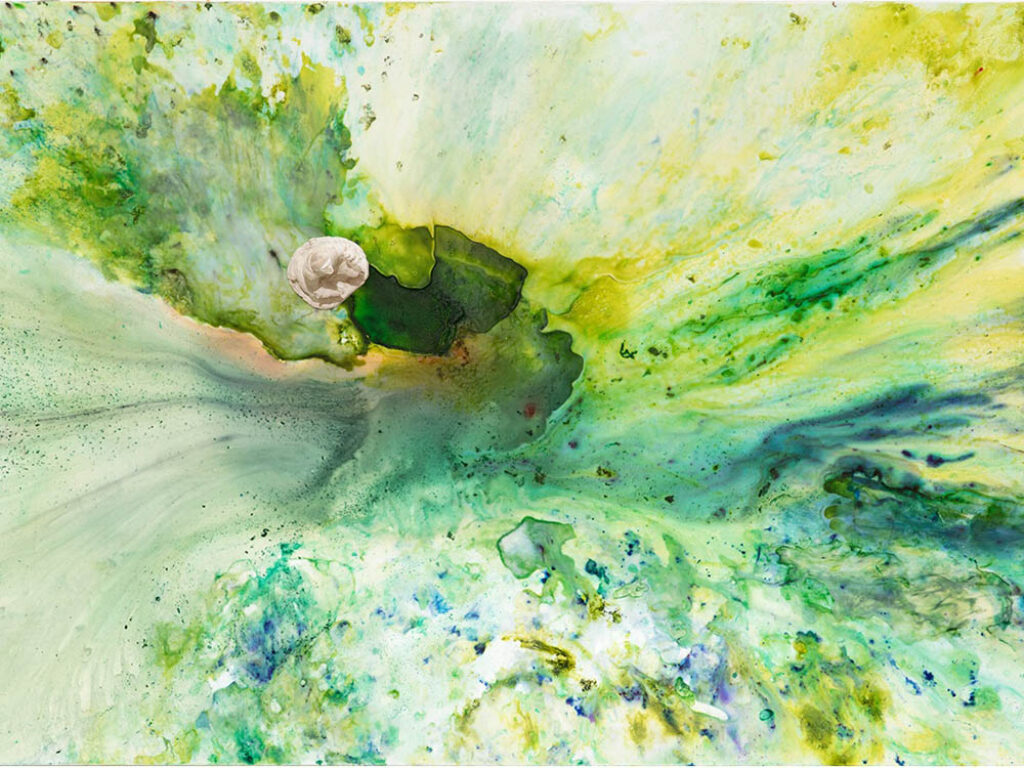 Penny Siopis: De la serie "Restless Republic" (2017).