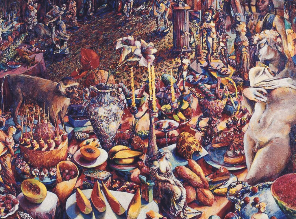 Penny Siopis: "Melancolía" (1986), detalle.