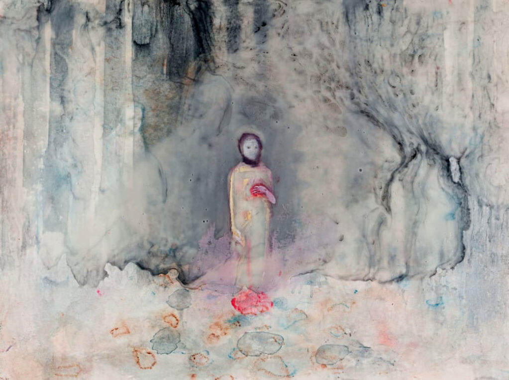 Penny Siopis: "Nota 4" (2013).