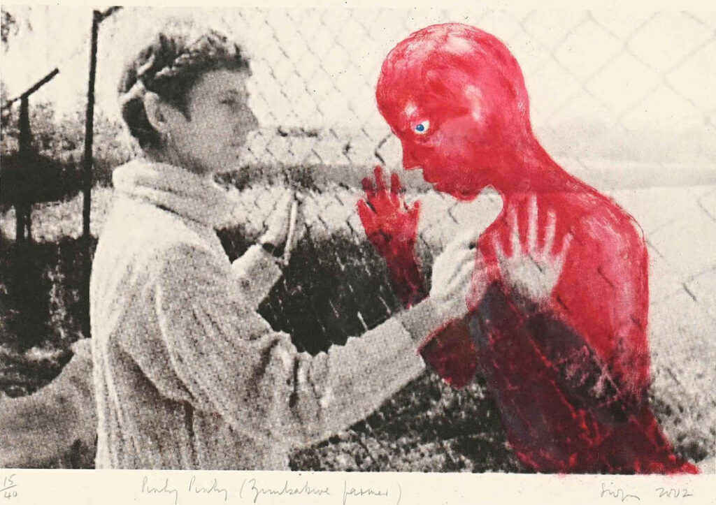 Penny Siopis: De la serie "Pinky Pinky" (2002).