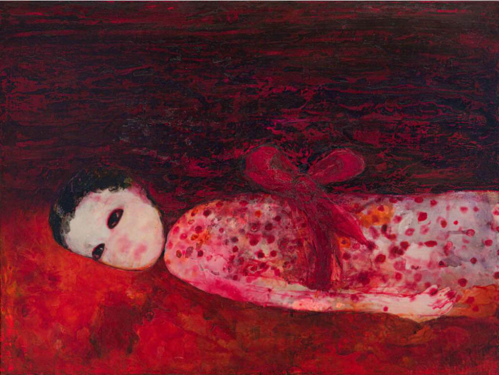 Penny Siopis: "Ribbon" (2009).