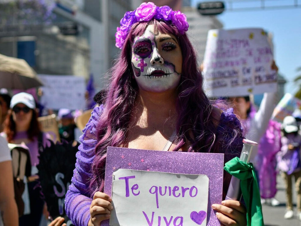 Día Internacional de la Mujer en la Ciudad de México, 8 de marzo de 2025.
