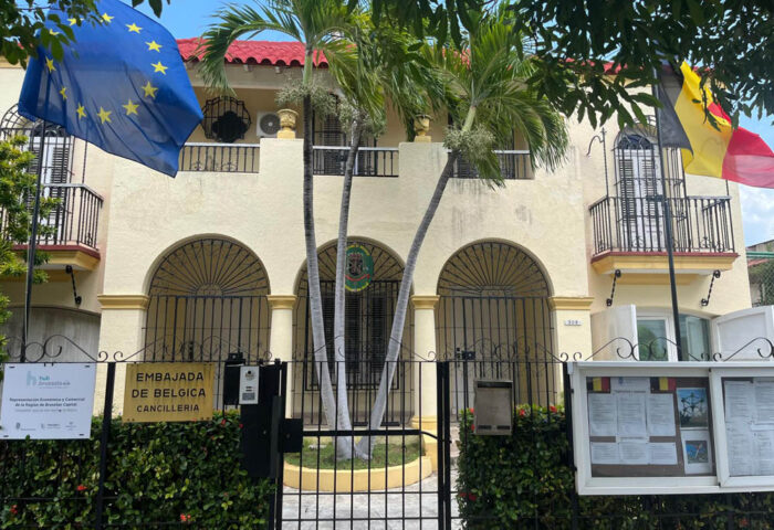 Embajada de Bélgica en La Habana.