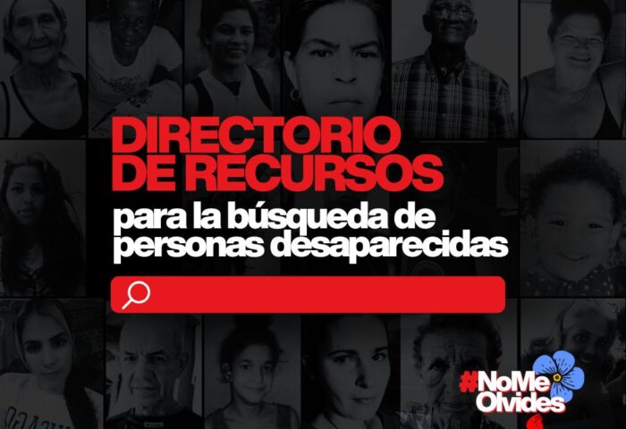 Ilustración del directorio de recursos para personas desaparecidas en Cuba