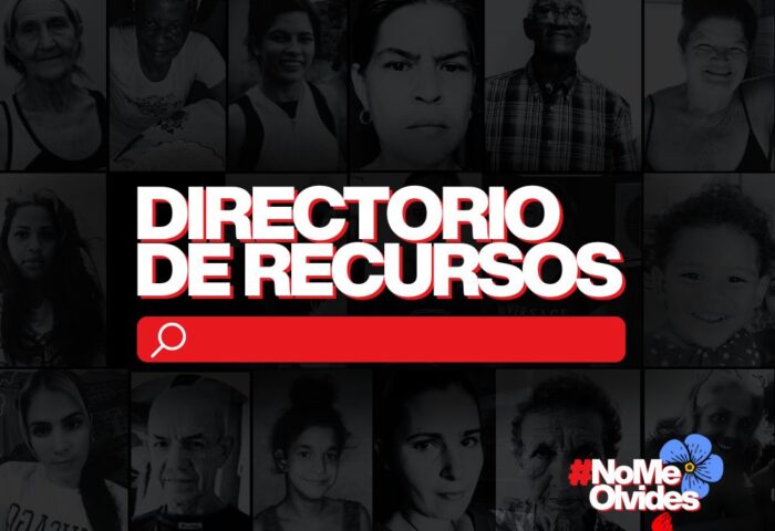 Ilustración del directorio de recursos para personas desaparecidas en Cuba