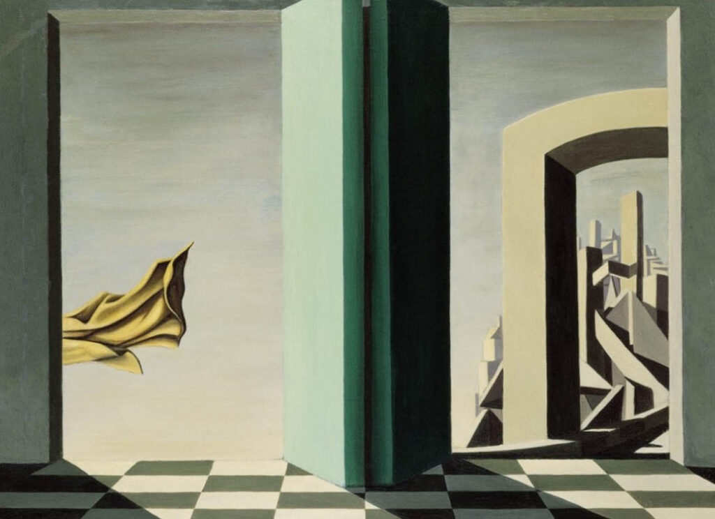 Kay Sage: "El lado superior del cielo (1944).