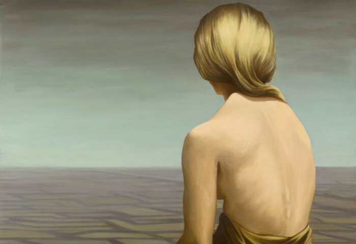 Kay Sage: "El pasaje" (1956), detalle.
