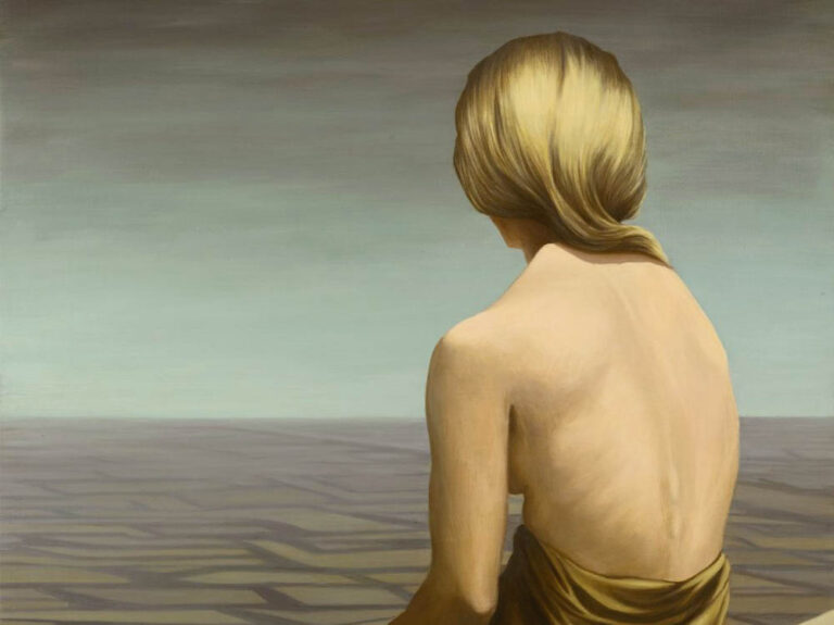 Kay Sage: "El pasaje" (1956), detalle.