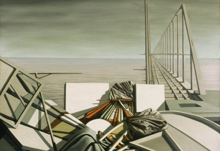 Kay Sage: "Jueves inusual" (1951).