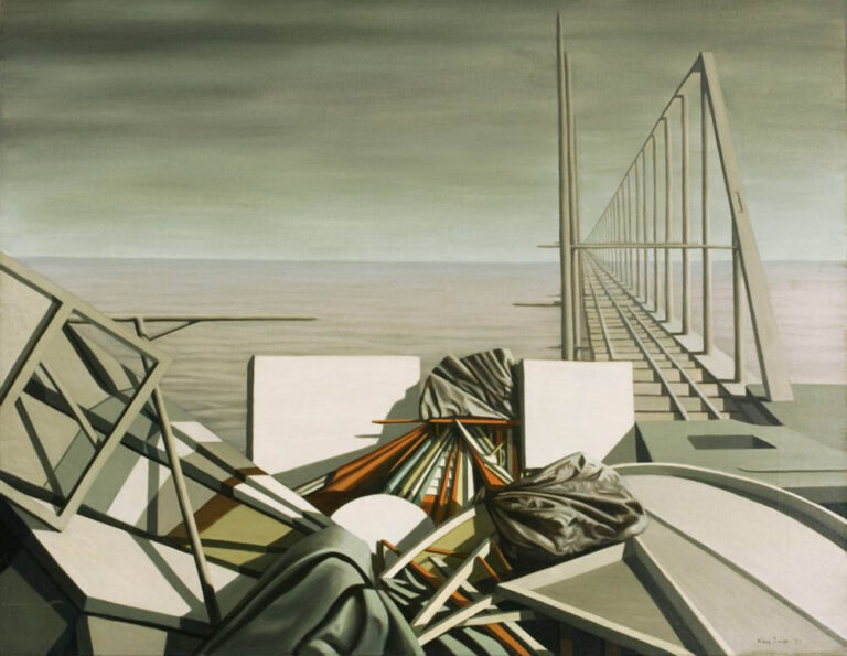 Kay Sage: "Jueves inusual" (1951).