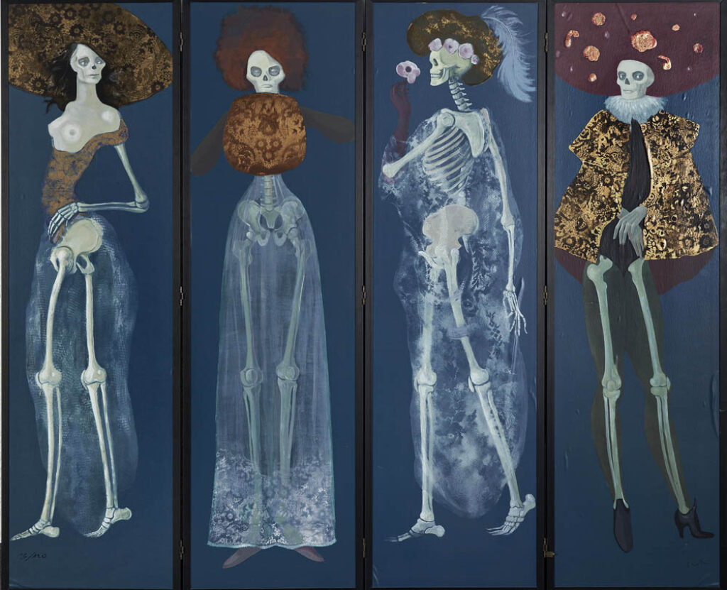 Leonor Fini: "La metamorfosis de una mujer" (1987).