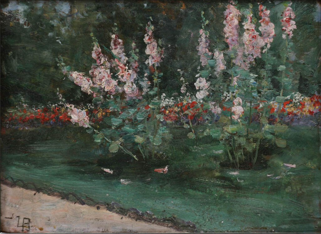 Louise Catherine Breslau: "Jardín" (sin fecha).