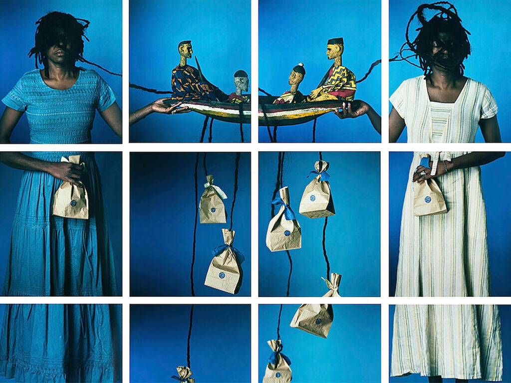 María Magdalena Campos-Pons: "De las dos aguas" (2007), detalle.