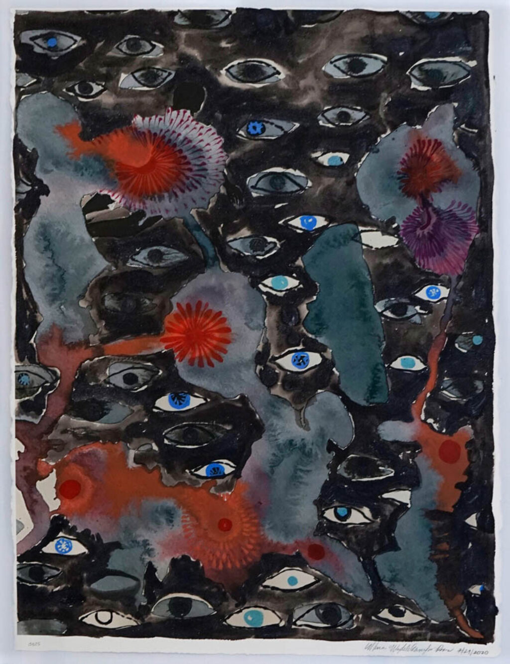 María Magdalena Campos-Pons: "Miasma #7" (2020).