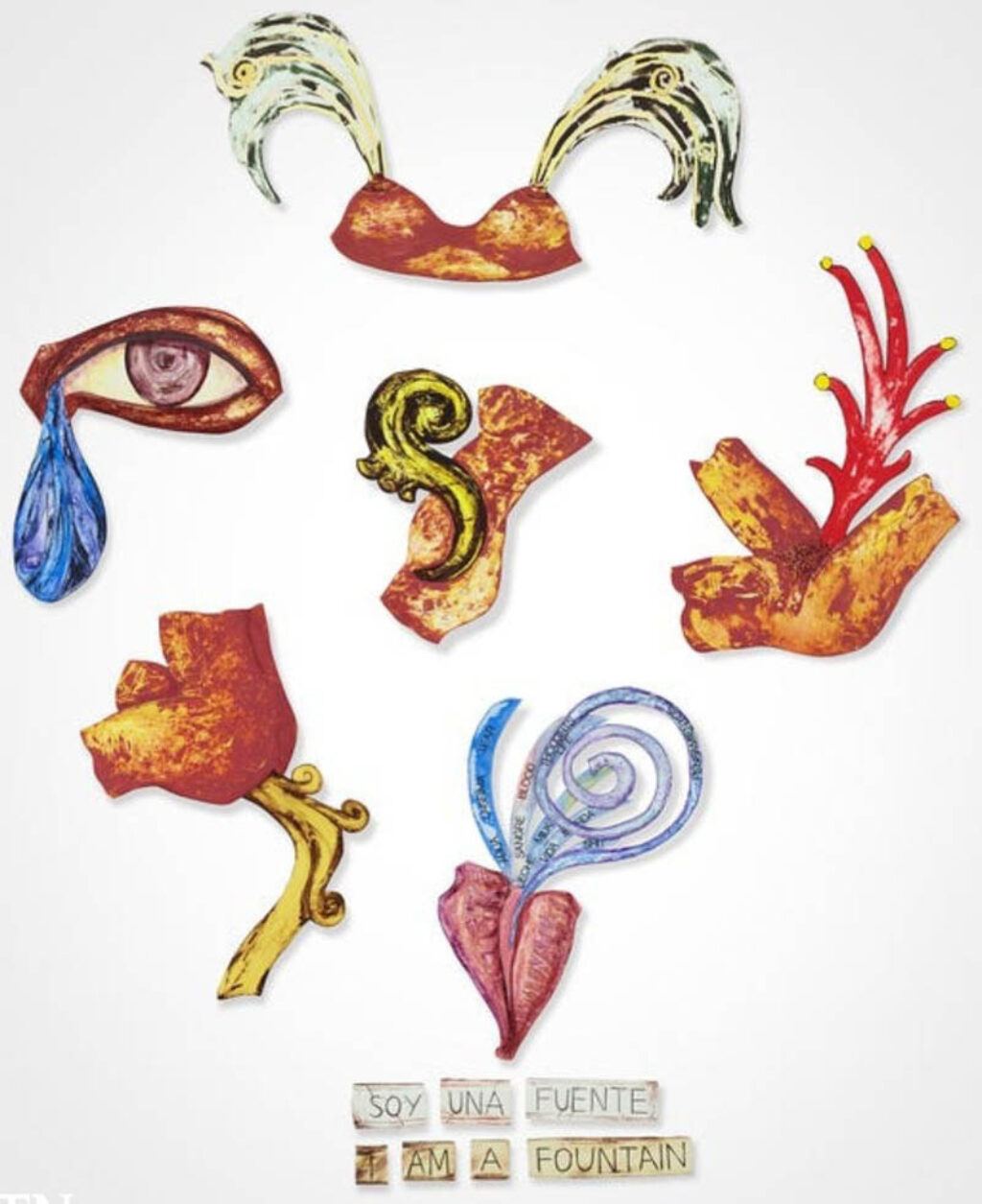 María Magdalena Campos-Pons: "Soy una fuente" (sin fecha).