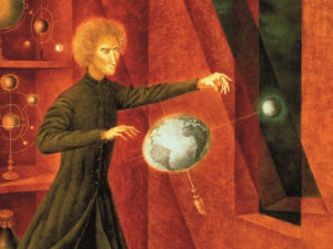 Remedios Varo: "Fenómeno de la ingravidez" (1963).