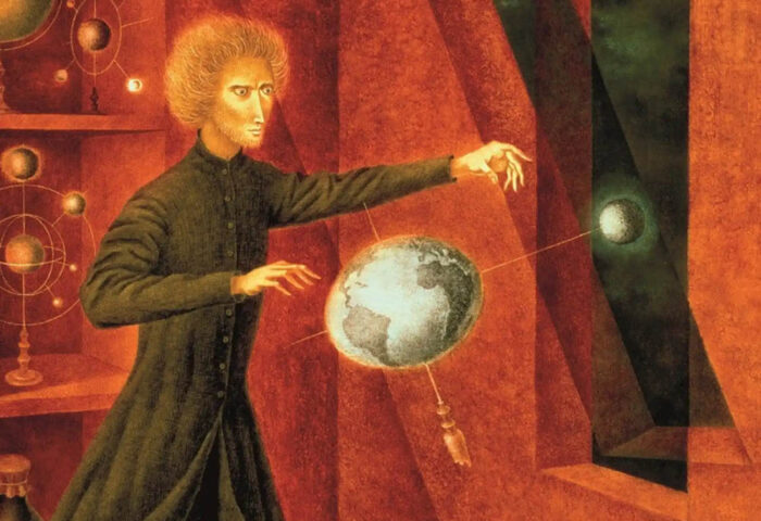 Remedios Varo: "Fenómeno de la ingravidez" (1963).