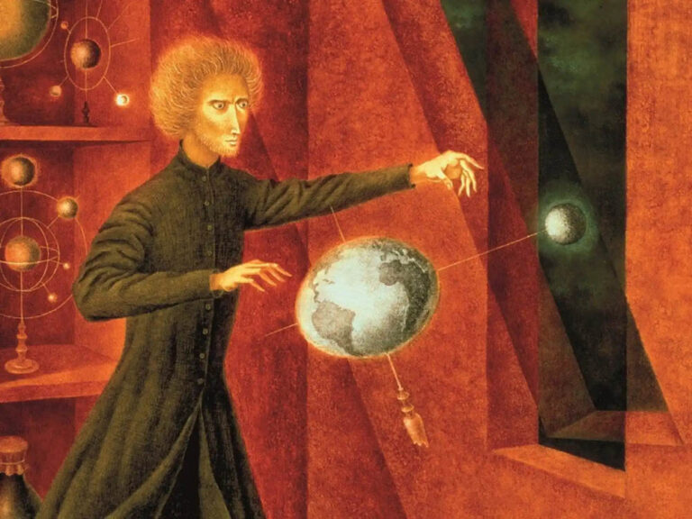 Remedios Varo: "Fenómeno de la ingravidez" (1963).