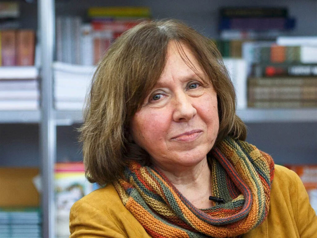 Svetlana Alexievich, Premio Nobel de Literatura 2015.