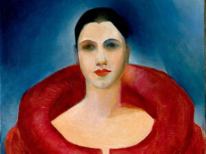 Tarsila do Amaral: "Autorretrato" (1923), detalle.
