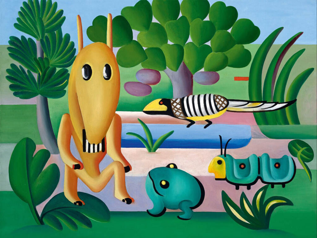 Tarsila do Amaral: "El coco" (1924).