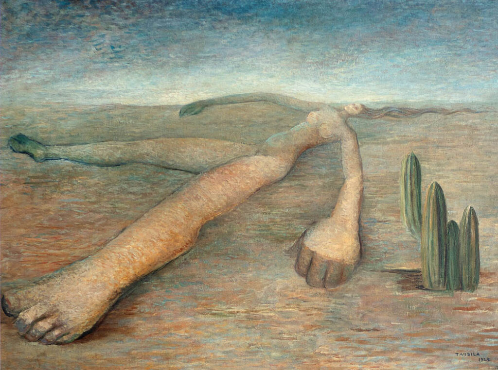 Tarsila do Amaral: "Tierra" (1943).