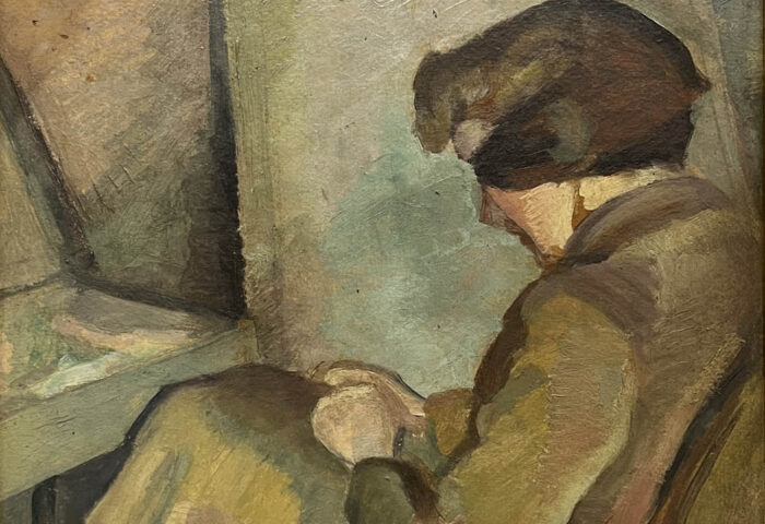 Amalia Polleri: "Interior" (sin fecha), detalle.