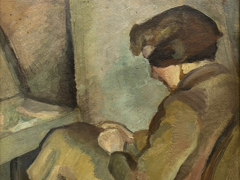 Amalia Polleri: "Interior" (sin fecha), detalle.