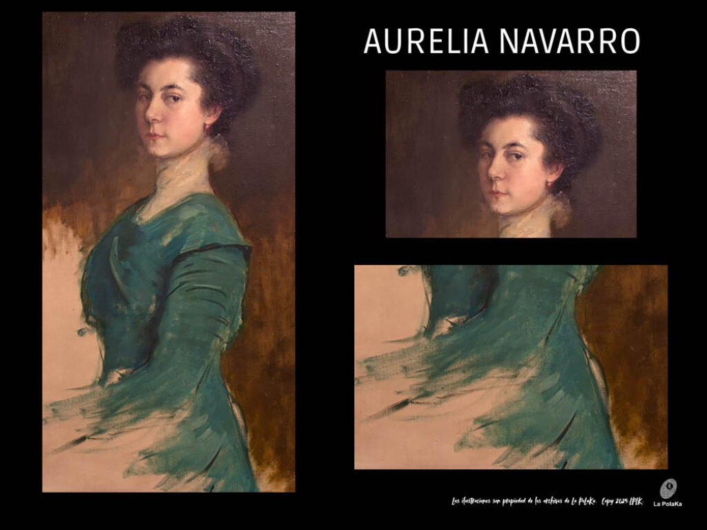 Aurelia Navarro: "Autorretrato" (c. 1910).