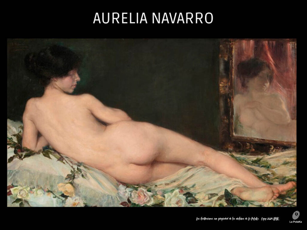 Aurelia Navarro: "Desnudo femenino" (1908).