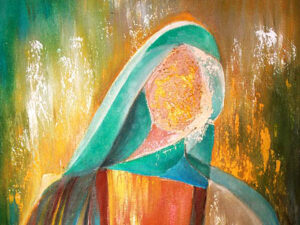 Cecilia Orta-Allende: "Madonna" (1961), detalle.