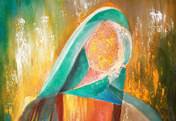 Cecilia Orta-Allende: "Madonna" (1961), detalle.