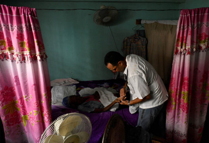Crisis sanitaria en Cuba.