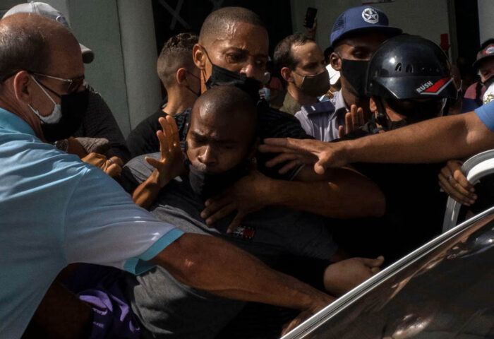 Detenciones arbitrarias en Cuba.